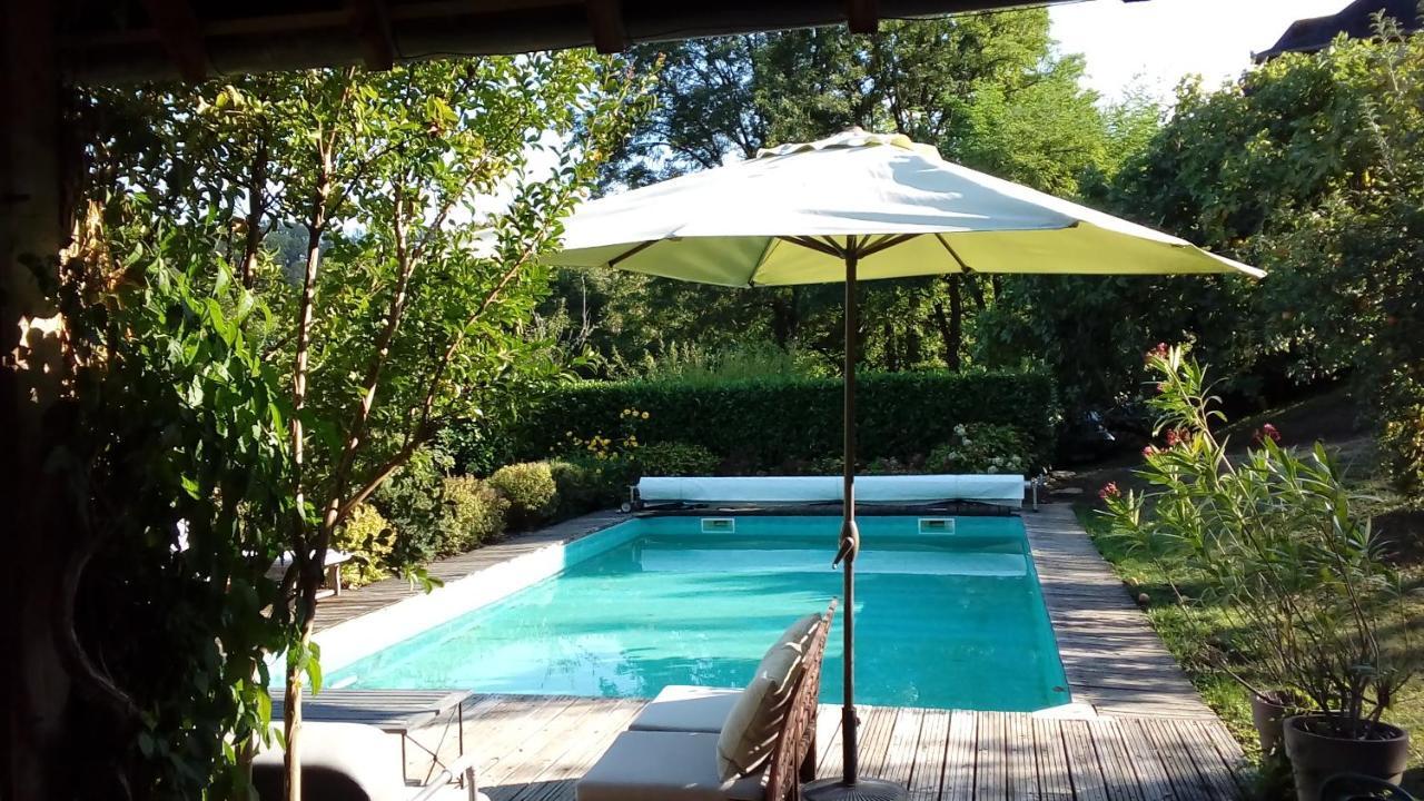 Les Perluetes Hotel Carennac Bagian luar foto